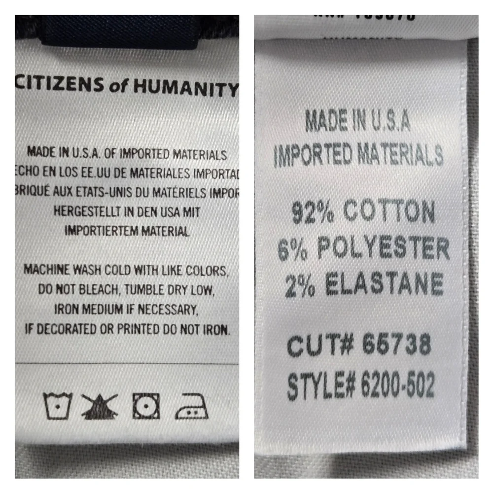 Citizens of Humanity SID Regular Straight‎ Jeans Sycamore Gray